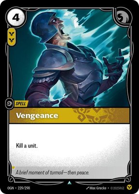 Vengeance, Origins