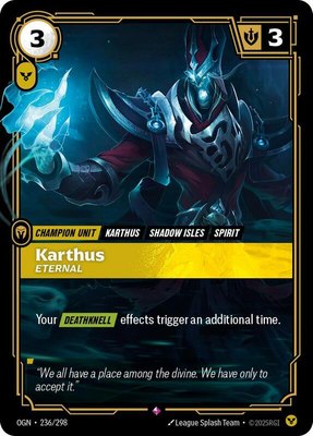 Karthus, Eternal, Origins