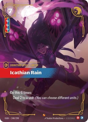 Icathian Rain, Origins