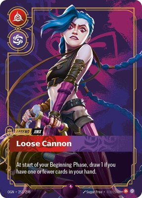 Jinx, Loose Cannon, Origins