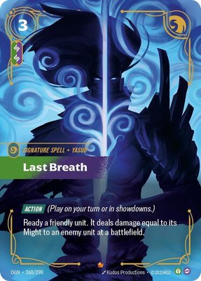 Last Breath, Origins