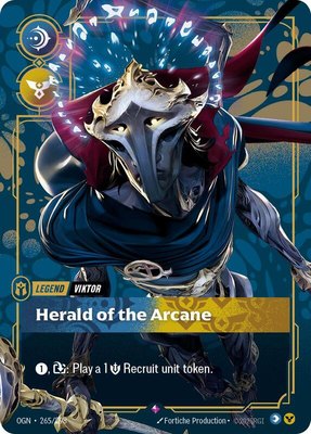 Viktor, Herald of the Arcane, Origins