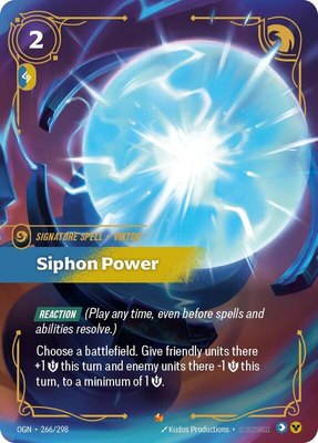 Siphon Power, Origins