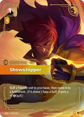 Showstopper, Origins