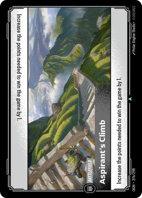 Aspirant's Climb, Origins