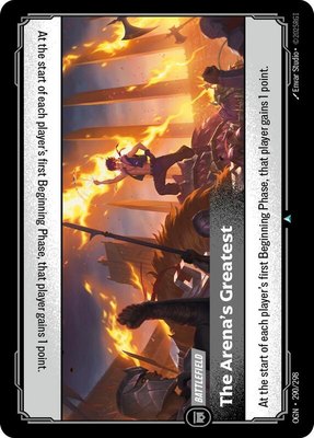 The Arena's Greatest, Origins
