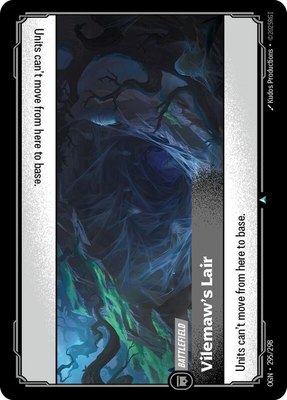 Vilemaw's Lair, Origins