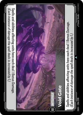 Void Gate, Origins