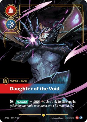Kai'Sa, Daughter of the Void (Overnumbered), Origins