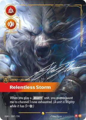 Volibear, Relentless Storm (Signature), Origins