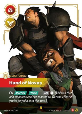 Darius, Hand of Noxus (Overnumbered), Origins