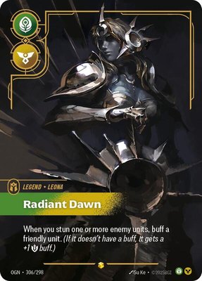 Leona, Radiant Dawn (Overnumbered), Origins