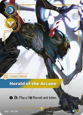 Viktor, Herald of the Arcane (Overnumbered), Origins