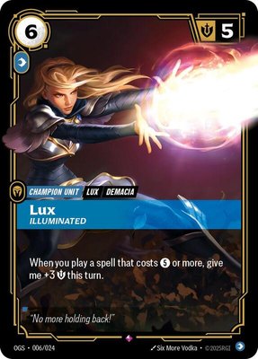 Lux, Illuminated, Proving Grounds