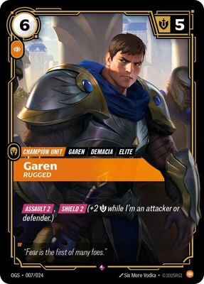 Garen, Rugged, Proving Grounds