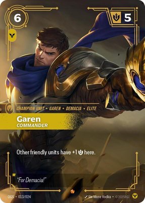 Garen, Commander, Proving Grounds