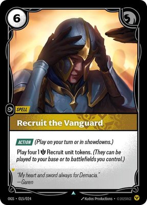 Recruit the Vanguard, Proving Grounds