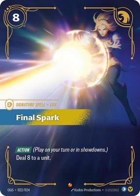 Final Spark, Proving Grounds