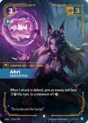 Ahri, Inquisitive (Alternate Art), Origins