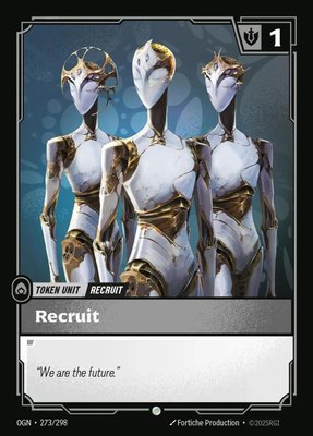 Recruit (273) // Buff, Origins
