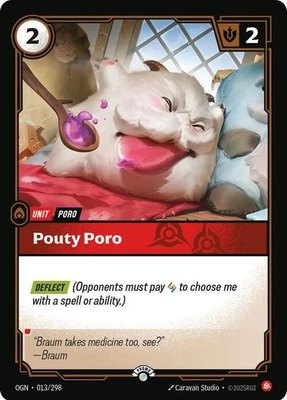Pouty Poro, Riftbound Organized Play Promotional Cards