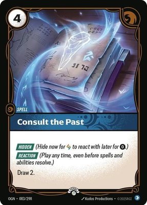 Consult the Past, Riftbound Organized Play Promotional Cards