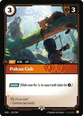 Pakaa Cub, Riftbound Organized Play Promotional Cards