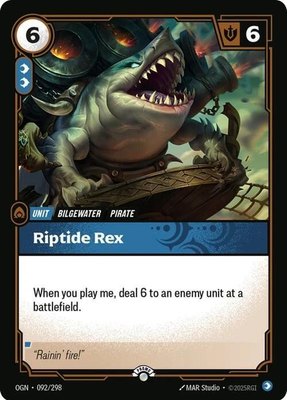 Riptide Rex, Riftbound Organized Play Promotional Cards