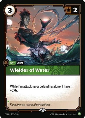 Wielder of Water, Riftbound Organized Play Promotional Cards