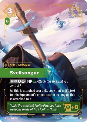 Svellsongur, Spiritforged
