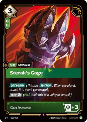 Sterak's Gage, Spiritforged