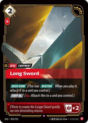 Long Sword, Spiritforged