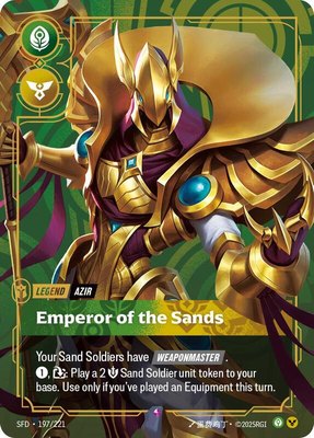 Azir, Emperor of the Sands, Spiritforged