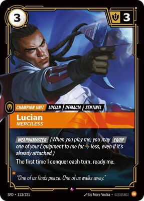 Lucian, Merciless, Spiritforged