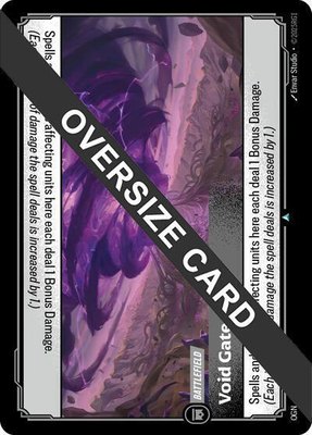 Void Gate (Oversized), Proving Grounds