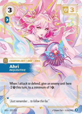 Ahri, Inquisitive (Overnumbered), Spiritforged