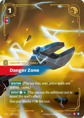Danger Zone, Spiritforged