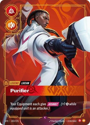 Lucian, Purifier, Spiritforged