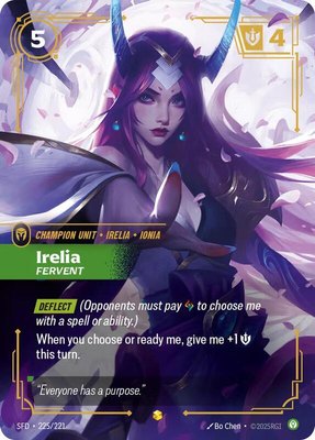 Irelia, Fervent (Overnumbered), Spiritforged