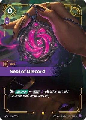 Seal of Discord (Overnumbered), Spiritforged