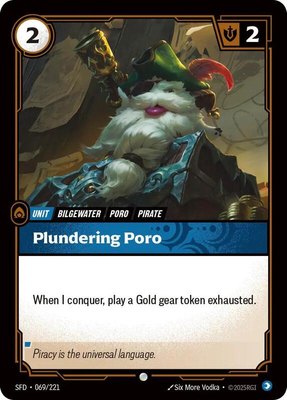 Plundering Poro, Spiritforged