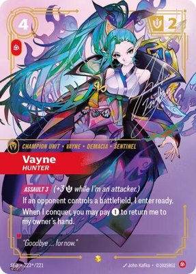 Vayne, Hunter (Signature), Spiritforged