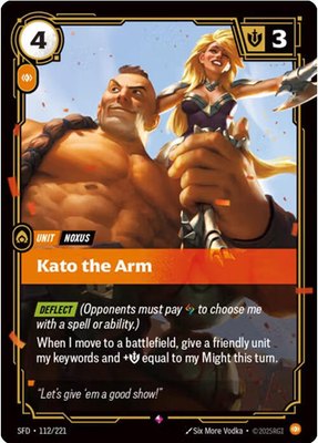 Kato the Arm, Spiritforged