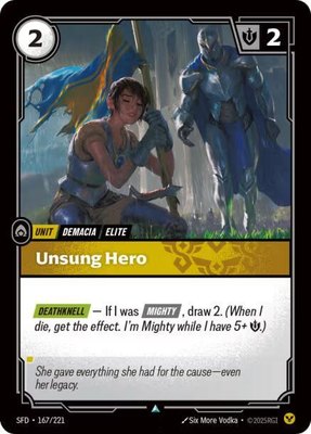 Unsung Hero, Spiritforged