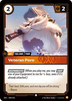 Veteran Poro, Spiritforged