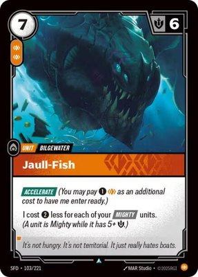 Jaull-Fish, Spiritforged