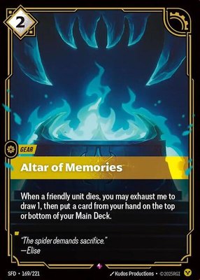 Altar of Memories, Spiritforged