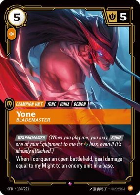Yone, Blademaster, Spiritforged