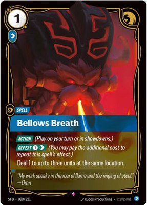 Bellows Breath, Spiritforged