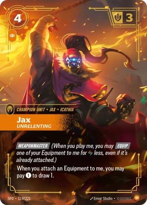 Jax, Unrelenting, Spiritforged